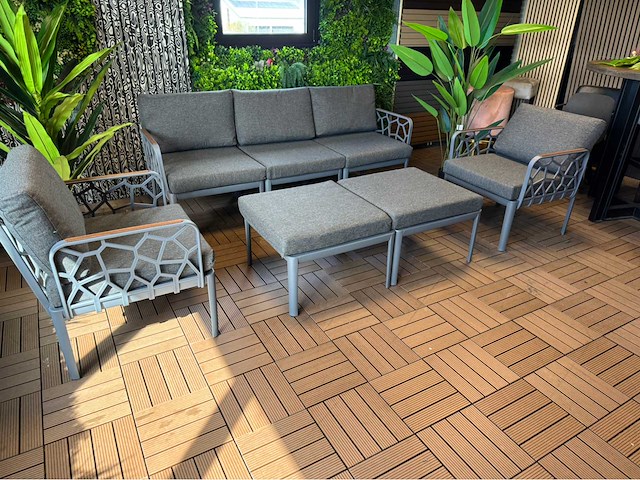Loungeset 5 pers - lounge set - afbeelding 10 van  15