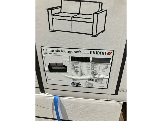 Loungeset, allibert, california - afbeelding 2 van  4