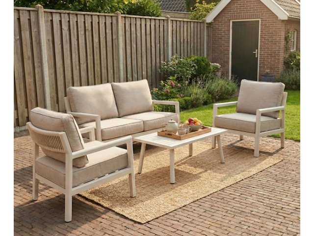 Loungeset aluminium - afbeelding 1 van  2