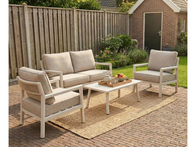 Loungeset aluminium - afbeelding 1 van  2