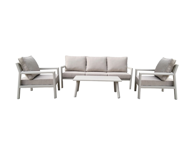 Loungeset aluminium - afbeelding 2 van  2