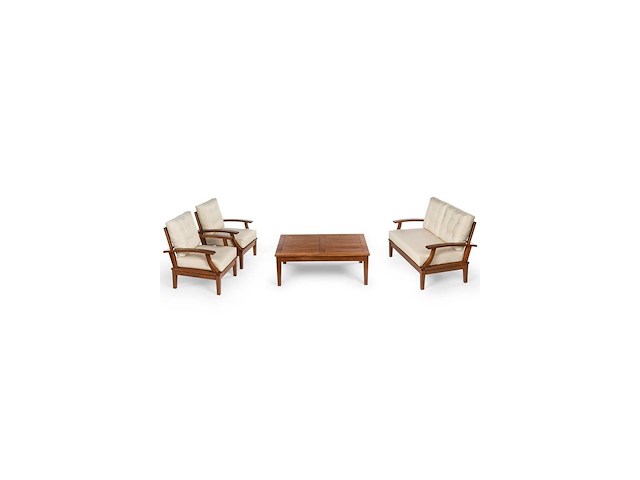 Loungeset, ani, walnoot - afbeelding 2 van  8