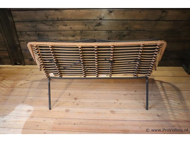 Loungeset (bankje, tafel & 2 stoelen) - afbeelding 3 van  11