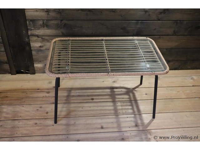 Loungeset (bankje, tafel & 2 stoelen) - afbeelding 8 van  11