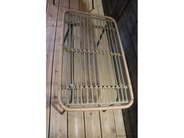 Loungeset (bankje, tafel & 2 stoelen) - afbeelding 9 van  11