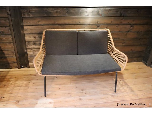 Loungeset (bankje, tafel & 2 stoelen) - afbeelding 11 van  11