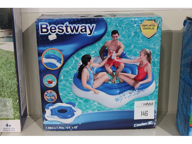 Loungeset bestway cooler z, 199 cm x 176 cm. - afbeelding 1 van  2