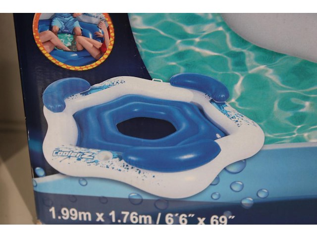 Loungeset bestway cooler z, 199 cm x 176 cm. - afbeelding 2 van  2