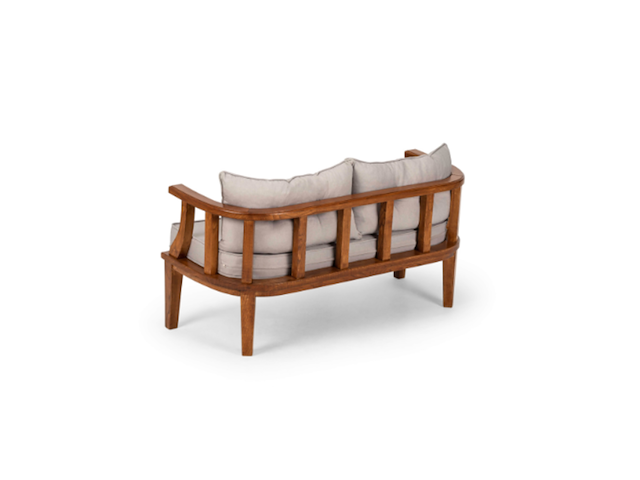 Loungeset, darva, walnoot - afbeelding 3 van  8