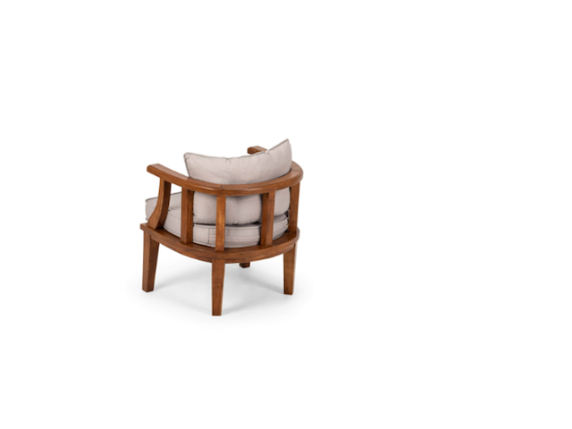 Loungeset, darva, walnoot - afbeelding 6 van  8