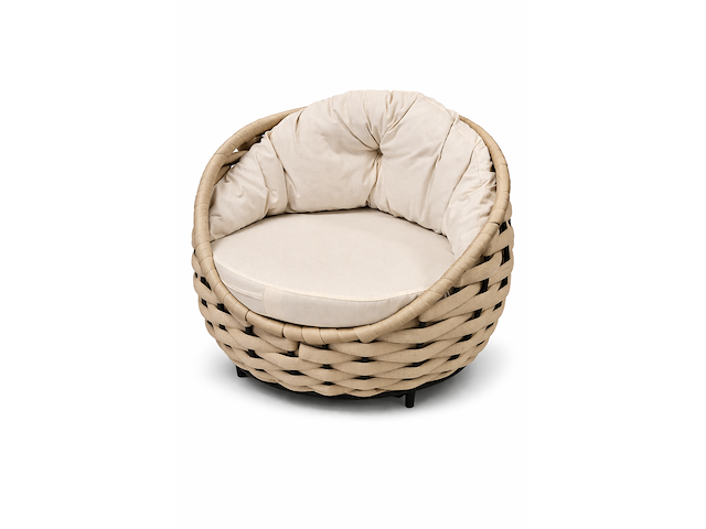 Loungeset, dawi, beige - afbeelding 3 van  3
