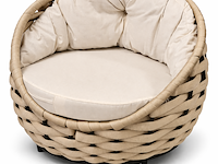 Loungeset, dawi, beige - afbeelding 3 van  3