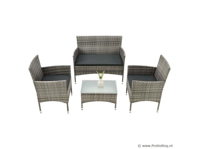 Loungeset fort myers beige/grijs - afbeelding 9 van  17