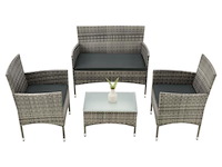 Loungeset fort myers beige/grijs - afbeelding 9 van  17