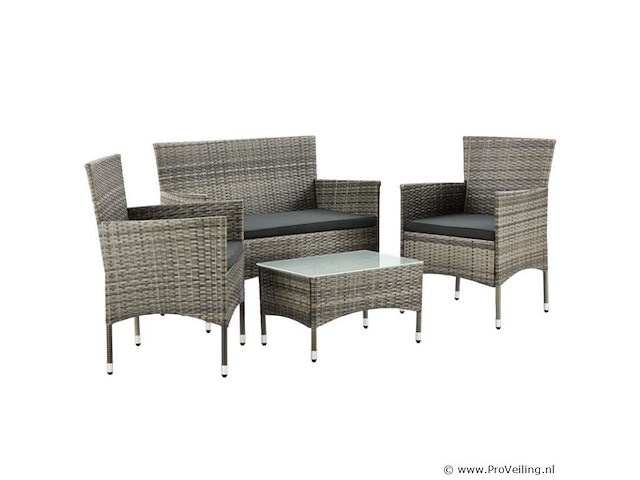 Loungeset fort myers beige/grijs - afbeelding 8 van  17