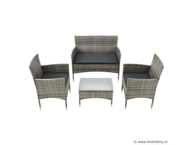 Loungeset fort myers beige/grijs - afbeelding 12 van  17