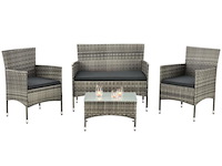 Loungeset fort myers beige/grijs - afbeelding 11 van  17