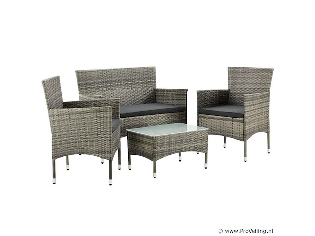 Loungeset fort myers beige/grijs - afbeelding 8 van  17