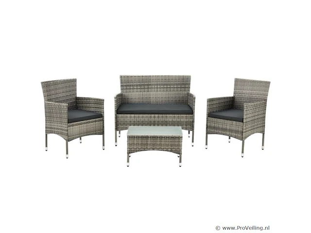Loungeset fort myers beige/grijs - afbeelding 1 van  17