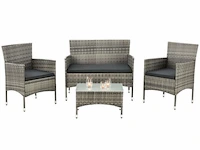 Loungeset fort myers beige/grijs - afbeelding 11 van  17