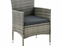 Loungeset fort myers beige/grijs - afbeelding 4 van  17