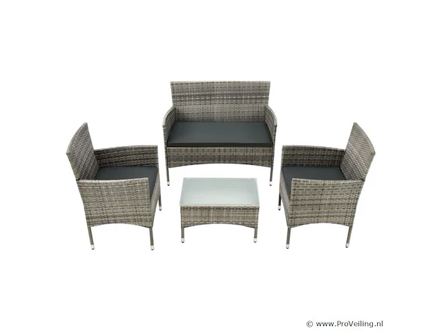 Loungeset fort myers beige/grijs - afbeelding 12 van  17