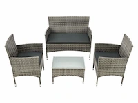 Loungeset fort myers beige/grijs - afbeelding 12 van  17