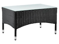 Loungeset fort myers zwart - afbeelding 3 van  14