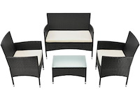 Loungeset fort myers zwart - afbeelding 13 van  14