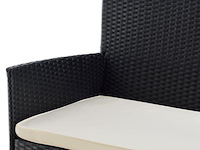 Loungeset fort myers zwart - afbeelding 6 van  14