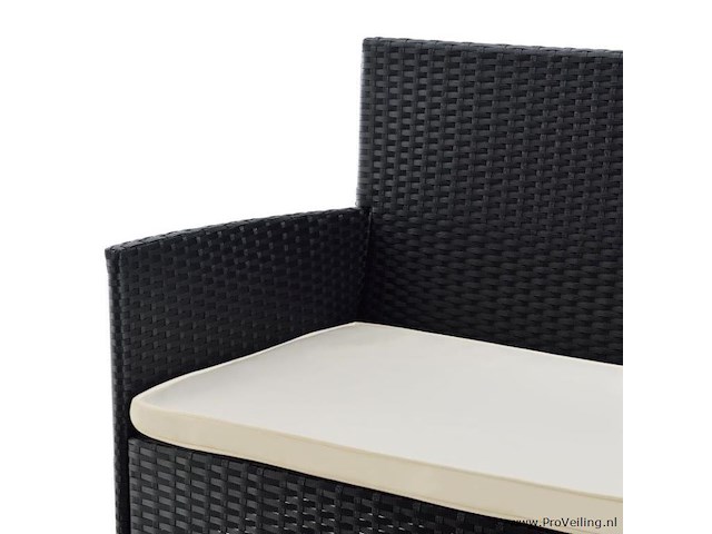 Loungeset fort myers zwart - afbeelding 6 van  14