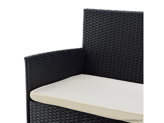 Loungeset fort myers zwart - afbeelding 6 van  14