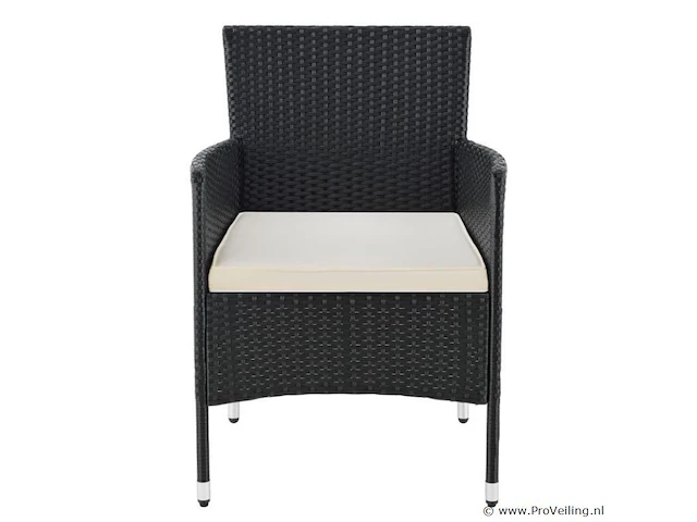 Loungeset fort myers zwart - afbeelding 2 van  14