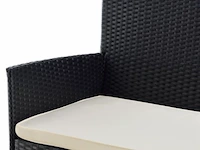 Loungeset fort myers zwart - afbeelding 6 van  14