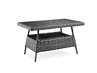 Loungeset, hoek mori, antraciet-licht grijs - afbeelding 6 van  6