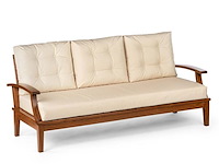 Loungeset, kard, walnoot - afbeelding 3 van  6