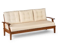 Loungeset, kard, walnoot - afbeelding 3 van  6