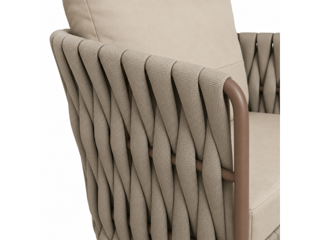 Loungeset, lara beige , crème, beige - afbeelding 4 van  7
