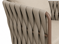 Loungeset, lara beige , crème, beige - afbeelding 4 van  7