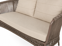 Loungeset, line, cappuccino, beige - afbeelding 3 van  6