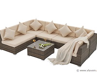 Loungeset met 2 hoekbanken - afbeelding 3 van  10