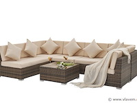 Loungeset met 2 hoekbanken - afbeelding 5 van  10