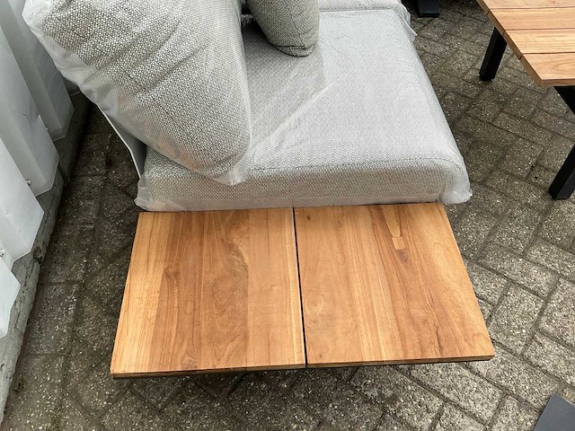 Loungeset met tuinlamp - afbeelding 3 van  3