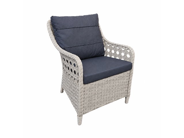 Loungeset, midye, wit, antraciet - afbeelding 3 van  6