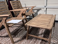 Loungeset odin teak, raw materials - afbeelding 3 van  3