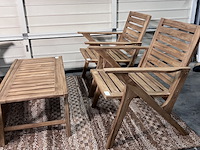 Loungeset odin teak, raw materials - afbeelding 2 van  3