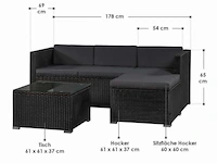 Loungeset punta cana m - afbeelding 13 van  15
