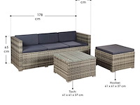 Loungeset punta m - afbeelding 2 van  10