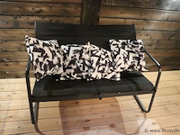 Loungeset (tafel, 2 stoelen & kussens) - afbeelding 3 van  5