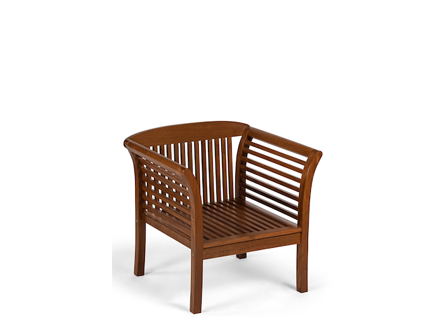 Loungeset, texel gri , walnoot, grijs - afbeelding 4 van  8